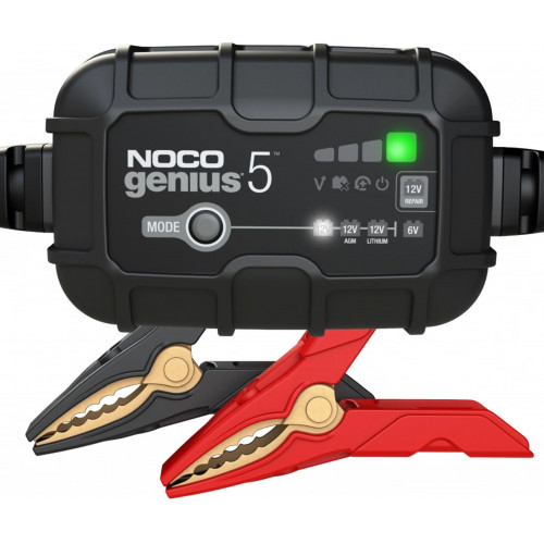 NOCO Chargeur de batterie (6/12V-5A) GENIUS 5 NOCO Chargeur de batterie (6/12V-5A) GENIUS 5