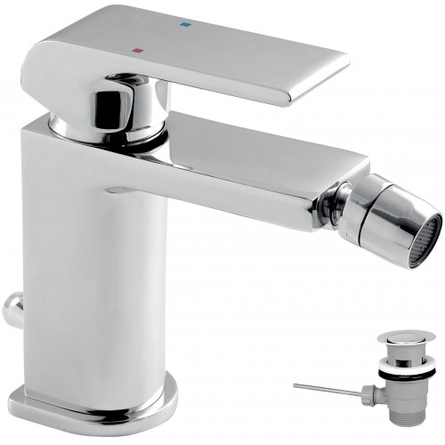 NOVASERVIS NOBLESS SHARP Robinetterie de bidet avec vidage, chrome 37011,0 NOVASERVIS NOBLESS SHARP Robinetterie de bidet avec vidage, chrome 37011,0