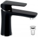 NOVASERVIS NOBLESS TINA Mitigeur de lavabo avec vidage, noir 38003,5