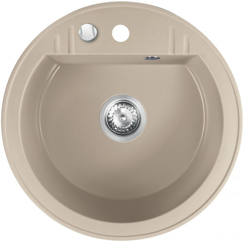 FERRO MEZZO II Évier en granit 510mm, sable DRGM1/51SA