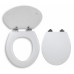 NOVASERVIS SOFT LYRA Abattant WC softclose, blanc WC/SOFTLYRA