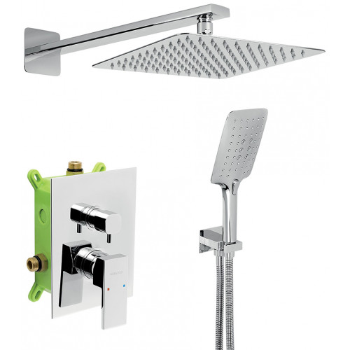 NOVASERVIS NOBLESS EDGE Set de mitigeur encastré avec accessoires, chrome SADA36051R,0