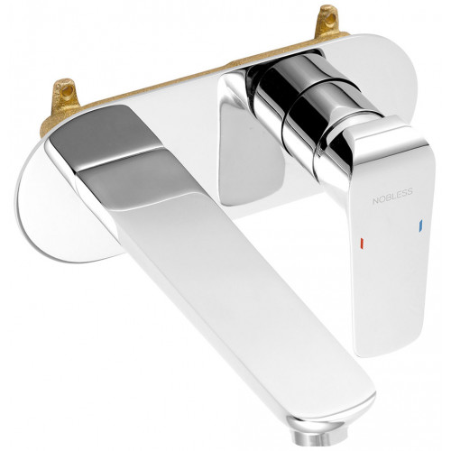 NOVASERVIS NOBLESS Mitigeur de lavabo encastré, avec corps d'encastrement, chrome 38200,0