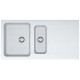 Franke ORION OID 651 Evier tectonite, blanc artic 114.0276.026