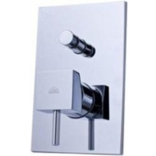 PAFFONI Level A robinet encastré avec ensemble de douche, chrome, LEA015CR