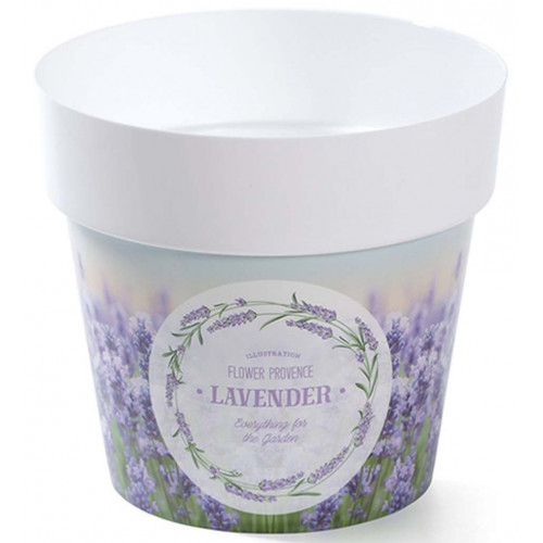 PROSPERPLAST IML pot de fleurs, 12 cm, DML120M2