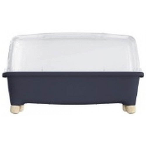 Prosperplast RESPANA PLANTER WOOD LOW SET jardiniere pour semis, 77 cm,anthracite, ISEW780