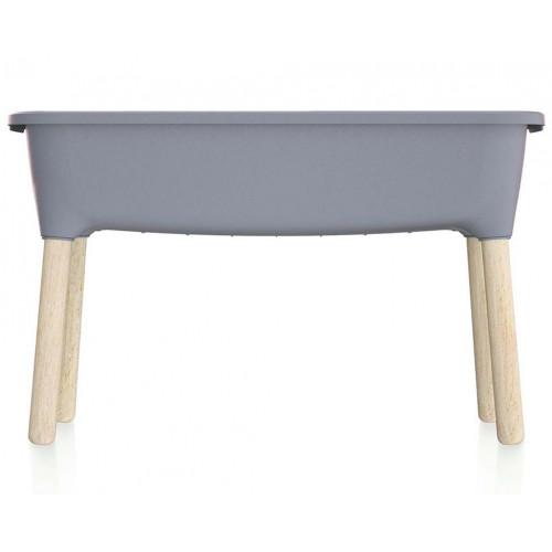Prosperplast RESPANA PLANTER WOOD HIGH jardiniere pour semis, 77 cm,gris pierre, ISEW780HB