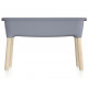 Prosperplast RESPANA PLANTER WOOD HIGH jardiniere pour semis, 77 cm,gris pierre, ISEW780HB