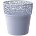 PROSPERPLAST TREE pot de fleurs, 17,5 cm, gris glace, DTRE175-656U