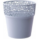 PROSPERPLAST TREE pot de fleurs, 17,5 cm, gris glace, DTRE175-656U