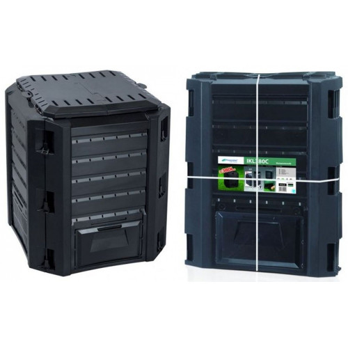 Prosperplast COMPOGREEN Composteur 380l, noir IKL380C Prosperplast COMPOGREEN Composteur 380l, noir IKL380C