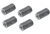 RABOVSKÝ écrou de rallonge, M10 × 17 × 30 mm, 5 pcs 61031030