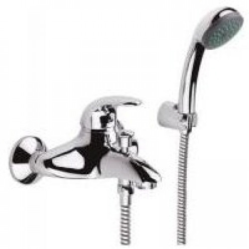 RAF Tamigi TM 55/150B ensemble robinet de baignoire mural, chrome, TM55