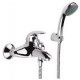 RAF Tamigi TM 55/150B ensemble robinet de baignoire mural, chrome, TM55