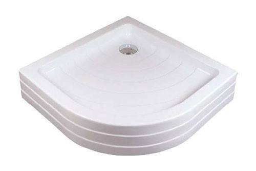 RAVAK KASKADA RONDA 80 PU Receveur de douche en quart de cercle A204001120