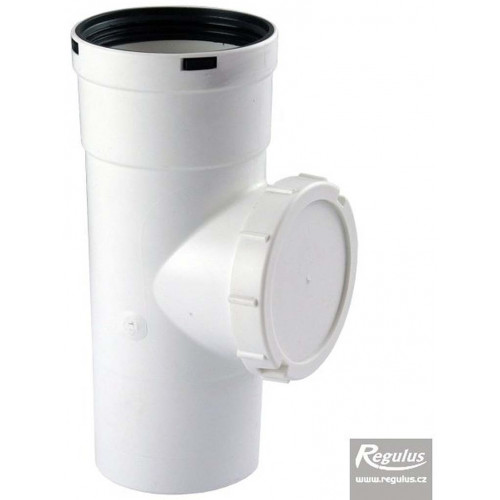 REGULUS BB011094 tube PP avec trappe de visite, O80, 0,21 m, 11511