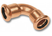 SANHA CU coude a sertir en cuivre 6002A, 42/90°, 600242