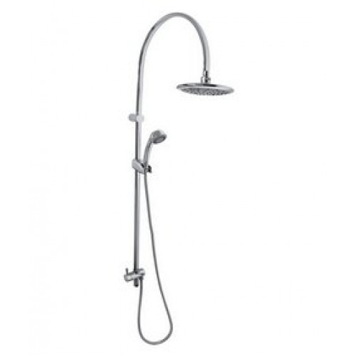 NOVASERVIS ensemble de douche combiné avec raccord supérieur, chrome SET061,0
