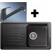 BLANCO Kit évier Favos Mini Silgranit anthracite + mitigeur Daras-S anthracite