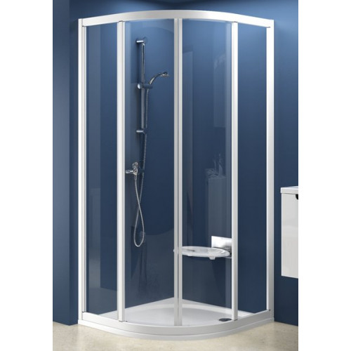 RAVAK SUPERNOVA SKCP4-90 Cabine de douche blanc+pearl 3117010011