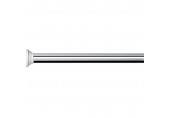 SPIRELLA Decor tringle universelle pour rideau de douche, argent 1028489