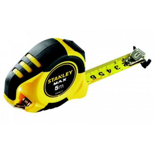 Stanley STHT0-36117 Metre a ruban Max avec crochet magnétique 5m