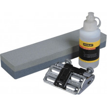 Stanley 0-16-050 Kit d'affutage 3 pieces (guide, pierre a huile, huile)