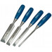 Stanley 0-16-129 Set de 4 ciseaux a bois 5002 (6, 12, 18, 25mm)