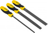 Stanley 0-22-477 Jeu de limes 200mm, 3 pieces