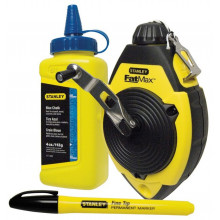 Stanley 0-47-681 FatMax Set de cordeau a tracer 30m