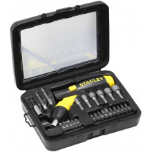 Stanley 0-63-022 Cliquet manche révolver, coffret 25 pieces