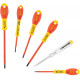 Stanley 0-65-443 FatMax Tournevis isolés (plats/Pozi), jeu de 6 pieces