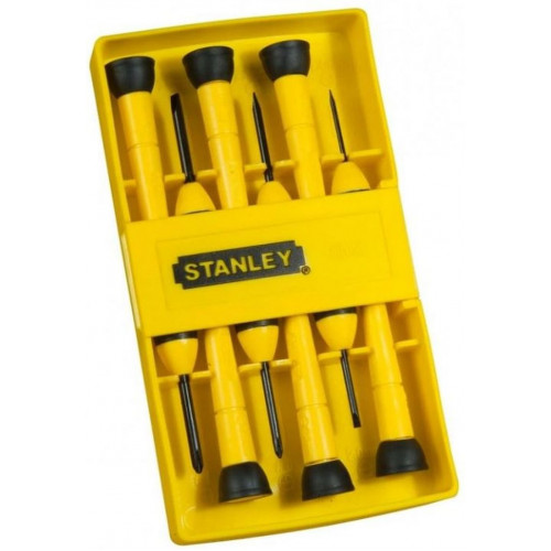 Stanley 0-66-052 Coffret tournevis de précision, 6 pieces