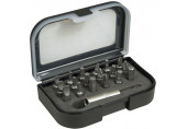 Stanley 1-13-901 1/4" Jeu de 19 pieces embouts de vissage 25mm