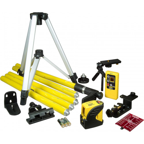 Stanley 1-77-121 FatMax Kit laser croisé autonivelant Stanley 1-77-121 FatMax Kit laser croisé autonivelant