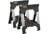 Stanley 1-92-980 FatMax Treteau bimatiere ajustable, capacité 1135 kg, lot de 2 treteaux
