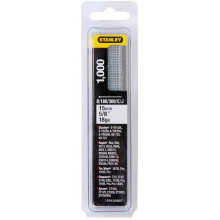 Stanley 1-SWK-BN0625T 15mm/5/8"/18 Clous type 8/300/E/J, 1000 pieces