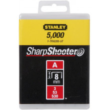 Stanley 1-TRA205-5T Agrafes type A 5/53/530, 8mm, boite de 5000pcs