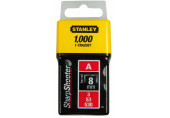 Stanley 1-TRA205T Agrafes type A 5/53/530, 8mm, boite de 1000pcs