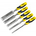 Stanley 2-16-885 DynaGrip Ciseaux a bois, 5 pieces (6, 12, 18, 25, 32mm) Stanley 2-16-885 DynaGrip Ciseaux a bois, 5 pieces (6, 12, 18, 25, 32mm)