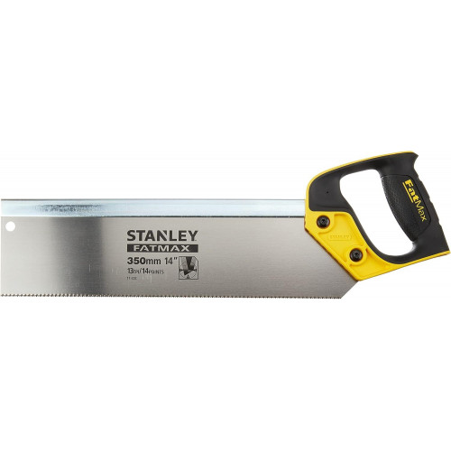 Stanley 2-17-202 FatMax Scie a dos 14" 13TPI x 350mm
