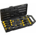 Stanley 2-65-005 CushionGrip Tournevis Phillips et plats, jeu de 10 pieces