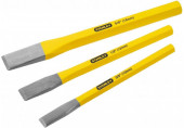 Stanley 4-18-298 Set de 3 burins de serrurier