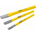 Stanley 4-18-298 Set de 3 burins de serrurier