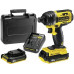Stanley FMC645D2 FatMax Clé a chocs a trois vitesses (1/4"180 Nm) (18V 2x 2,0Ah)