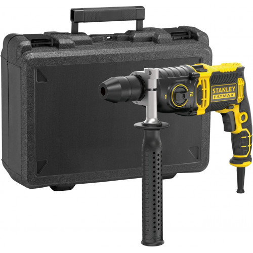 Stanley FMEH1100K-QS FatMax Perceuse a percussion (1100W/13mm), coffret Stanley FMEH1100K-QS FatMax Perceuse a percussion (1100W/13mm), coffret
