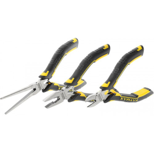 Stanley FMHT0-80524 FatMax Jeu de mini pinces, 3 pieces