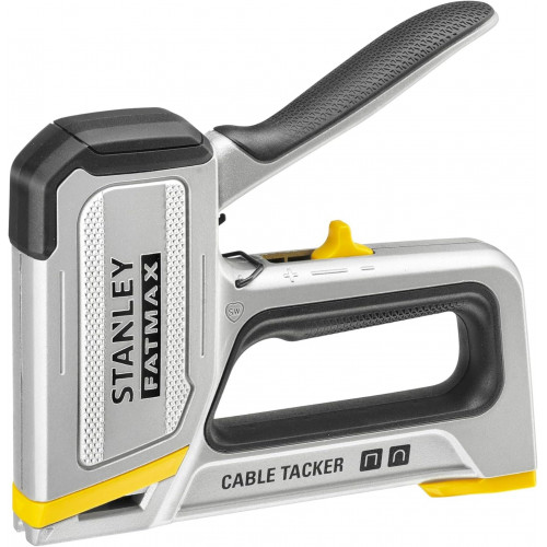 Stanley FMHT70100-0 FatMax Agrafeuse aluminium travaux légers spéciale câbles