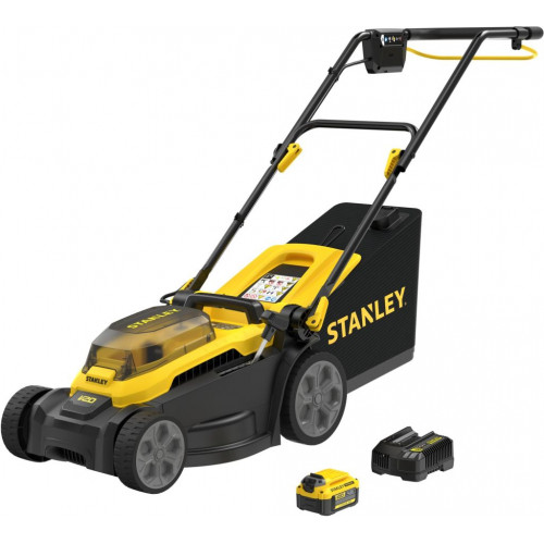 Stanley SCMWP3401M1-QW FatMax V20 Tondeuse (34cm/18V/1x4,0Ah)